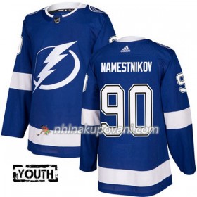 Tampa Bay Lightning Dresy Vladislav Namestnikov 90 Adidas 2017-2018 Modrá Authentic - Dětské
